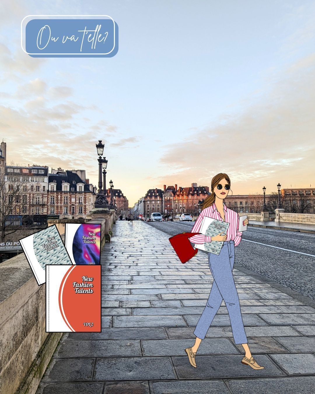 Ou se rend cette jeune femme ?
Elle traverse la ville et va à la rencontre de ces jeunes marques de mode qu'elle a découvert dans l’exemplaire qu'elle tient sous le bras.
Elle détient un nouveau fashion notebook qui met en avant des jeunes créateurs engagés dans un processus créatif, bon pour notre style et favorable à la planète.
Elle a pu le récupérer en le téléchargeant librement sur le site piguet-edition.ch ou elle a pu également le feuilleter.
Dans ce numéro, elle a pu faire connaissance avec :
@juny.npg
@sagebypragya
@Rooerh__
@lisaa.mode
Ce numéro est dédié à 3 jeunes étudiants.es rencontrés à LISAA MODE qui sont toujours dans cette quête de proposer une mode plus responsable. Leurs talents peut servir à lancer leur marque ou à rejoindre des marques établies qui ont besoin de ces nouveaux profils. Leurs présentations sont accompagnées par une nouvelle et une illustration, réalisée grâce au talent d'Angeline Melin.
@angelinemelin
C'est sur le site piguet-edition.ch que tout se passe. (d'autres paraitront ultérieurement)
Lien à retrouver dans la bio.
#mode #fashion #creation #slowfashion #fashiondesigner