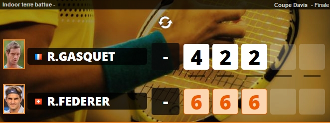 Finale coupe Davis  2014 : Victoire de la suisse