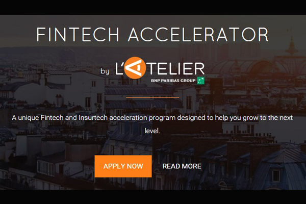 Programme accelarator Startup Atelier BNP Paribas