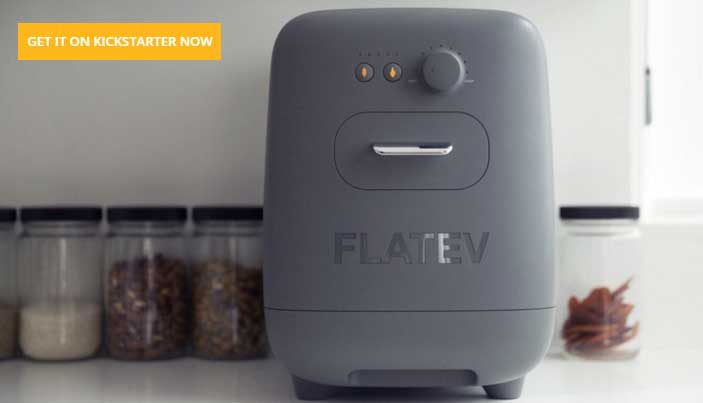 Flatev, la machine à tortillas sur Kickstarter