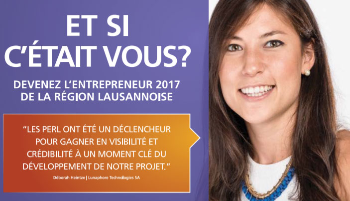 Lausanne région: Prix PERL 2017