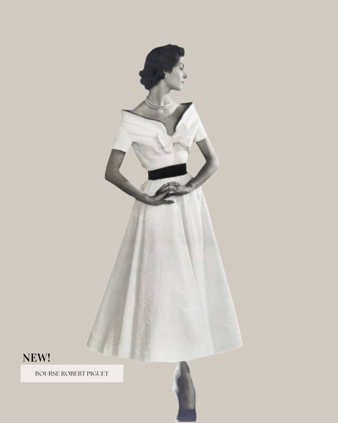 La maison de couture Robert Piguet, n'est pas la plus connue dans l'histoire de la mode parisienne, mais elle a été une étape dans ce mouvement de filiation dont est coutumier la mode parisienne. Après avoir travaillé notamment pour Paul Poiret, Robert Piguet, a accueilli dans sa nouvelle maison de couture du Rond Point des Champs Elysées, Christian Dior Hubert de Givenchy, Marc Bohan... notamment. 
Aujourd'hui la bourse annuelle Robert Piguet, lancée par la Ville d'yverdon et son Musée de la mode a pour objectif de soutenir les jeunes créateurs suisses, chercheurs et étudiants en mode dans le développement de projets en lien avec les collections du MuMode.

Le dossier de candidature (ouvert jusqu'au 31/03) est dispo sur le site du mumode.ch 
@mumode_suisse 
Lien dans la bio

 #fashiondesigner #swisstalent #BourseRobertPiguet #MuMode #MuseeSuisseDeLaMode #fashionweek 

#standwithukraine 💙💛