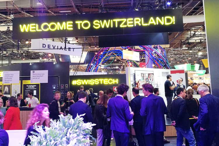 le Pavillon Suisse à VivaTech - Swisstech