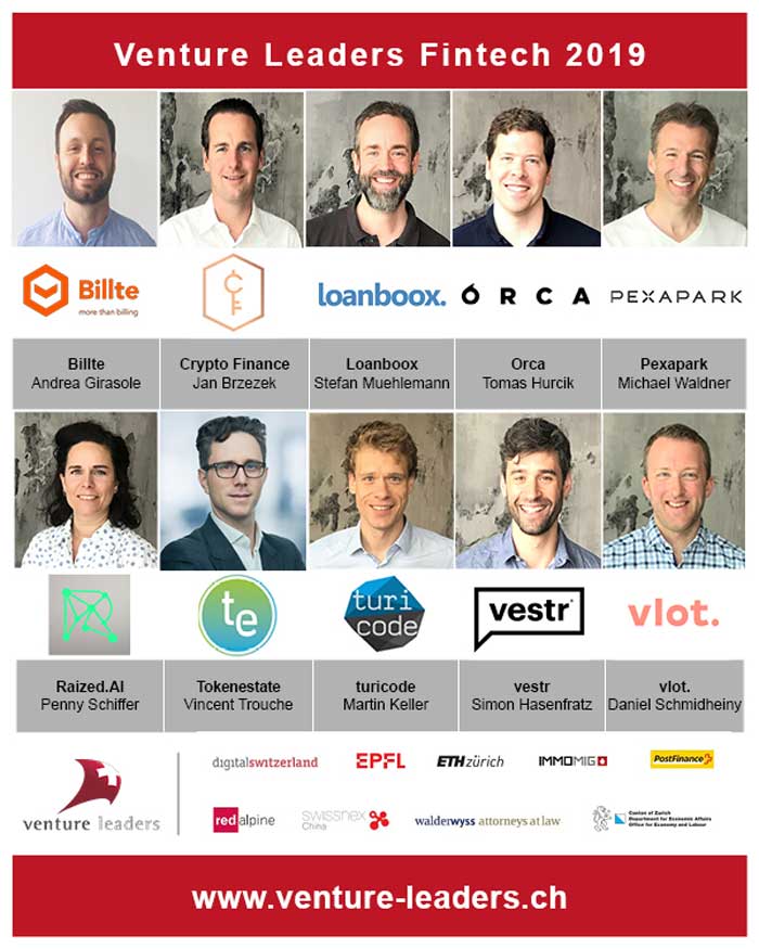 Venture leaders 2019 - Hong Kong Fintech week