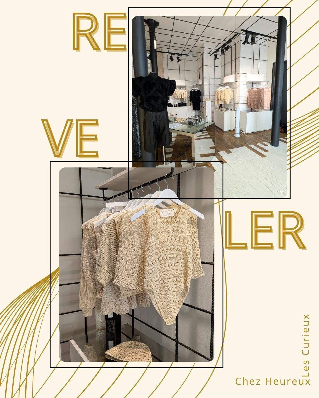Il y a des pop-ups mode qui valent tout les musées du monde, surtout quand à l'issue d'une sélection précise et exigeante, on peut y admirer ou découvrir des créations novatrices et éclectiques, dans les domaines de la mode, des bijoux, du design et des souliers.
Cet événement, dont la sélection pointue est le fruit d'un travail organisé par Patricia Lerat, dont on connait sa capacité à REVELER les talents, (REVELER est le nom de l'événement) se tient jusqu'au 7 juillet, au 23 Rue du Pont aux Choux, Paris 03, de 10h00 à 20h00
Avec:
@pizarroctavio
@hors_studio
@henriparis.studio
@maydi_atelier
@meteor.jewels
@lahparisbijoux
@apicestudios
@sam_accoceberry
@xavierbrisoux
@@patricia_lerat_plc
@heureuxlescurieux
#mode #fashion #accessoire #craftmanship #popup #parislemarais #paris03 #REVELER #FashionWeekParis
#HeureuxLesCurieux #PatriciaLerat #SlowFashion #Showroom