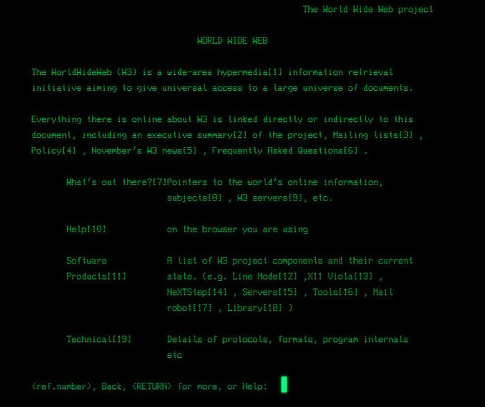 web - HTML - Berners-Lee