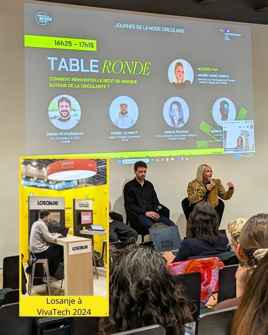 LOSANJE remporte le Prix Innovation 2025 de l’ANDAM .
Fondée en 2020, Losanje s'attache à révolutionner le secteur textile en industrialisant le process de l’upcycling via une innovation de rupture. Après 2 ans de recherche et développement, Losanje a mis au point une ligne pilote automatisée et robotisée capable de revaloriser tous types de textiles (notamment les produits ne pouvant être recyclés). Cette méthode de production circulaire réduit drastiquement l’empreinte environnementale de l’industrie textile : 92% de CO2 en moins et 10 000 fois moins d’eau qu’une production classique de vêtement neuf.
L'entreprise reconnue par ce prix de l'Andam a créé la première chaîne industrielle d’upcycling capable d’atteindre des temps de cycle comparables à ceux de l’industrie traditionnelle, et d’offrir ainsi une solution économiquement viable aux acteurs de l’industrie textile.
Une nouvelle vision de la création textile par l'upcycling qui s'affirme grâce à ce prix !
@losanje
@andamfashionawards
#mode #fashion #upcycling #losanje #modedurable #andam
#standwithukraine 💙💛